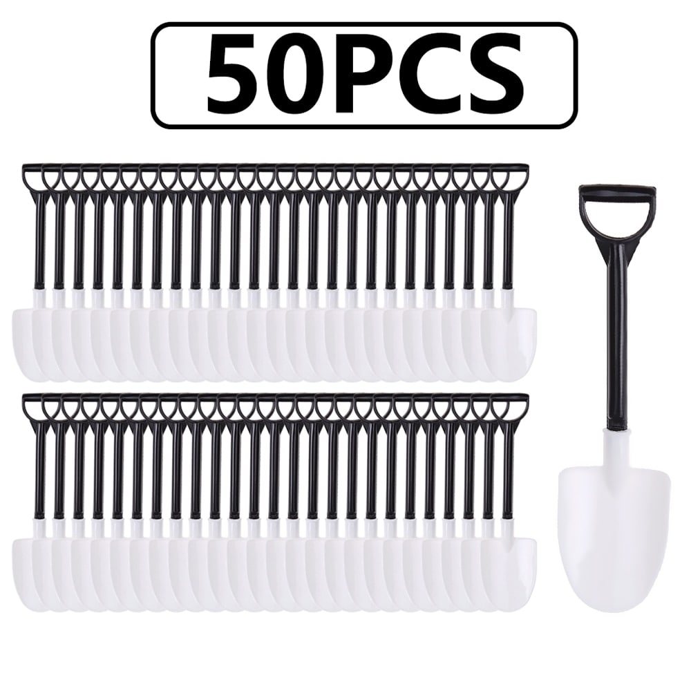 50 pcs Mini Shovel Spoons