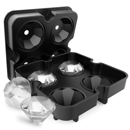 3D Diamond Ice Cube Molds