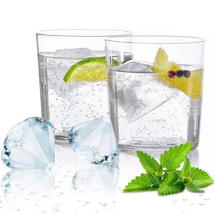 3D Diamond Ice Cube Molds